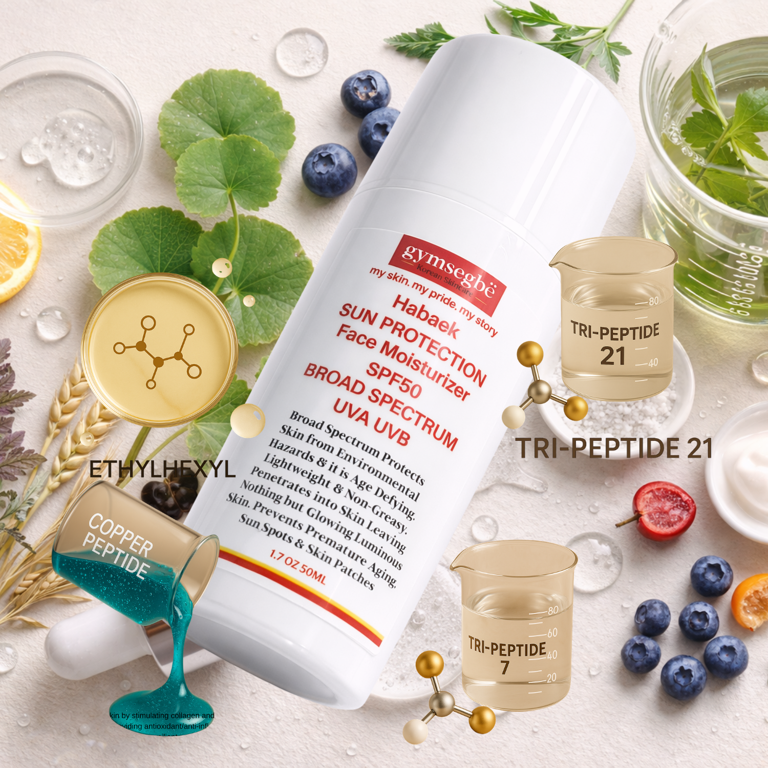 gymsegbë Habaek Sun Protection SPF 50 Moisturizer