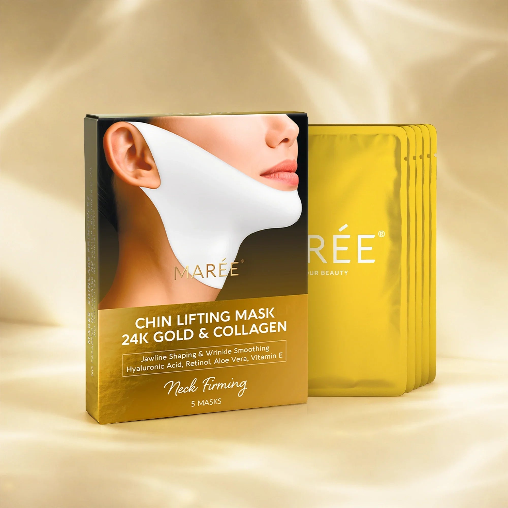 Maree 24K Gold V-Line Lifting Mask
