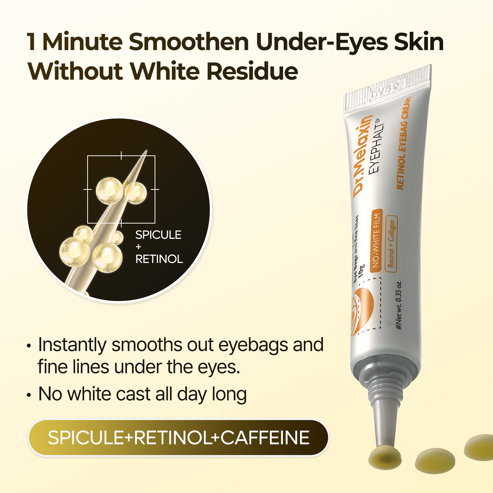 Dr. Melaxin Eyephalt Retinol Eyebag Cream (10ml)