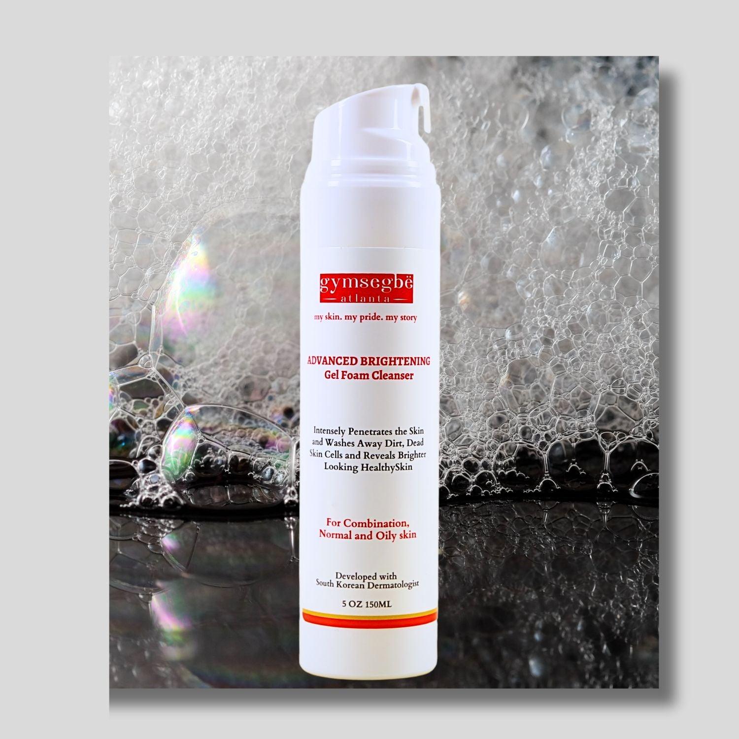 gymsegbë Advanced Brightening Gel Foam Cleanser — Rice Extract