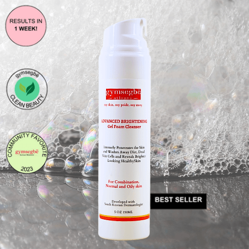 gymsegbë Advanced Brightening Gel Foam Cleanser — Rice Extract