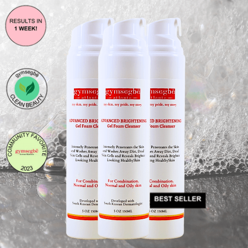 gymsegbë Advanced Brightening Gel Foam Cleanser — Rice Extract