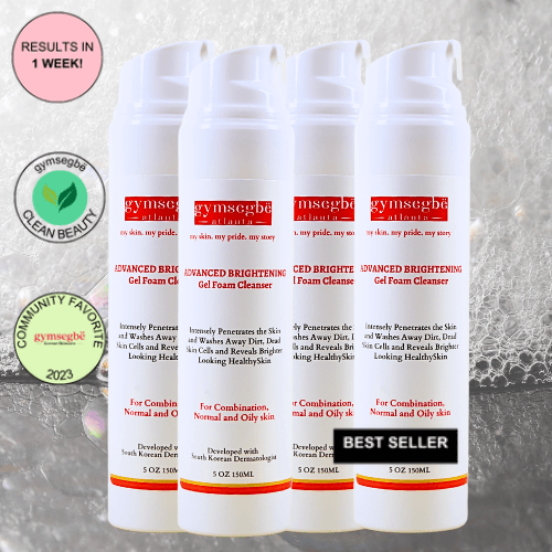 gymsegbë Advanced Brightening Gel Foam Cleanser — Rice Extract
