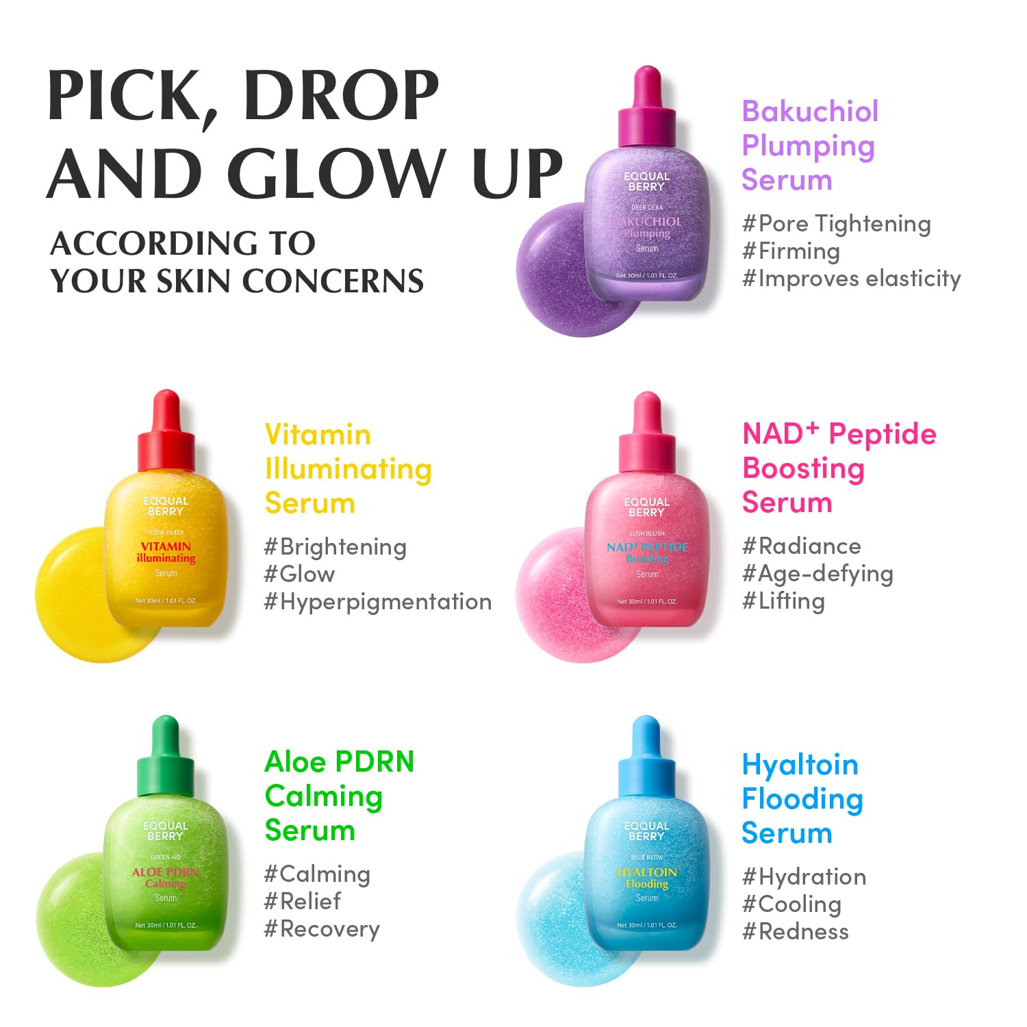 EQQUALBERRY Aloe PDRN Calming Serum (30ml)