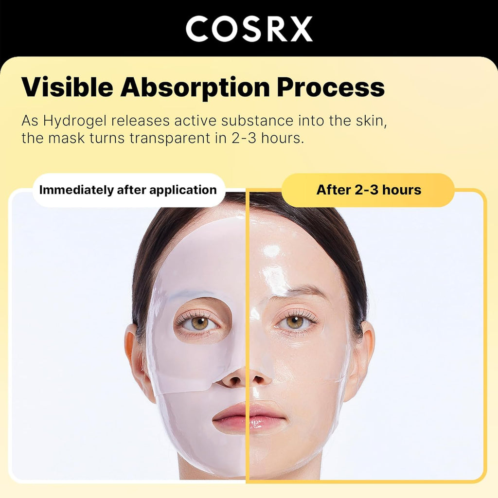 COSRX Advanced Snail Mucin Glass Glow Hydrogel Mask (3 Sheets)
