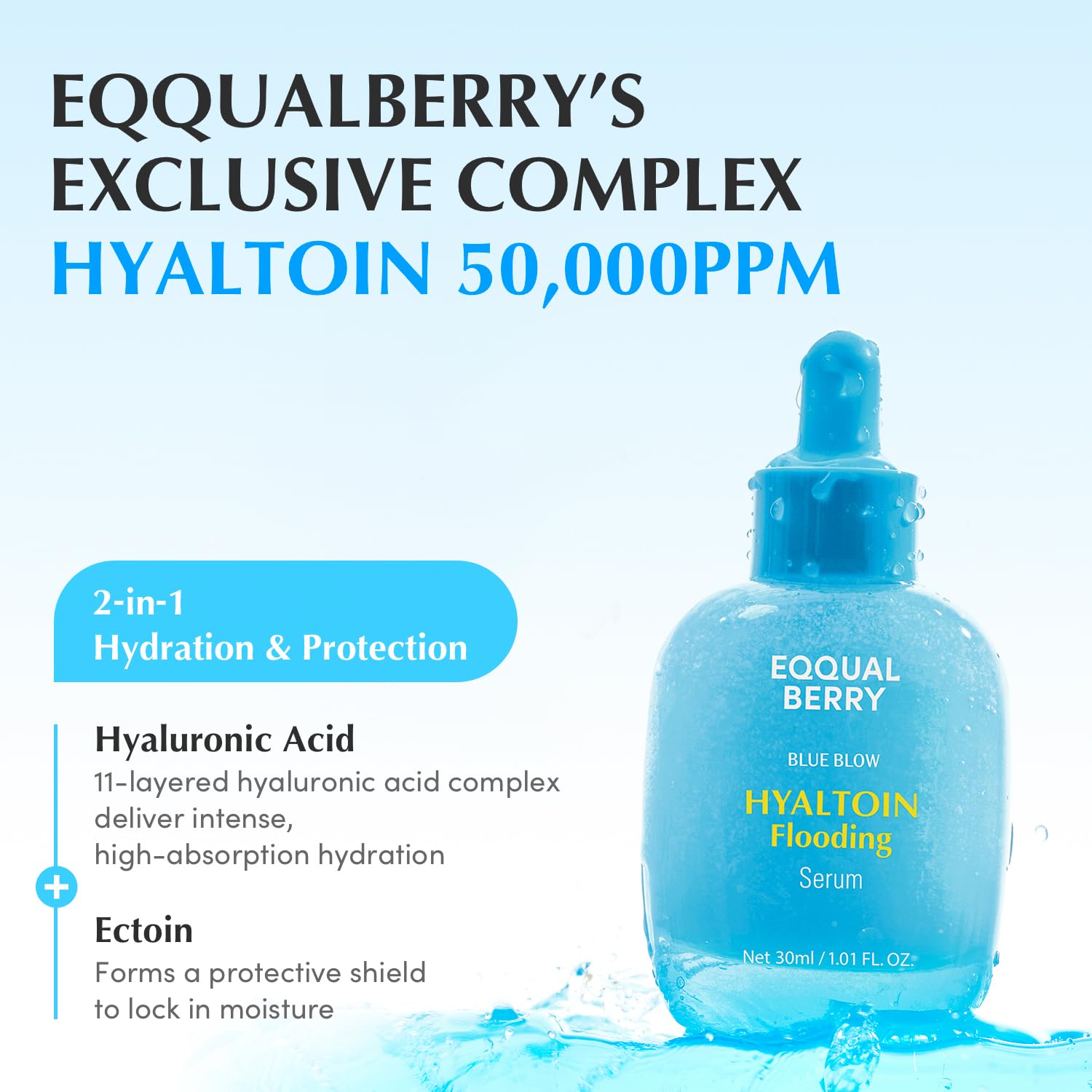 EQQUALBERRY Hyaltoin Flooding Serum (30ml)