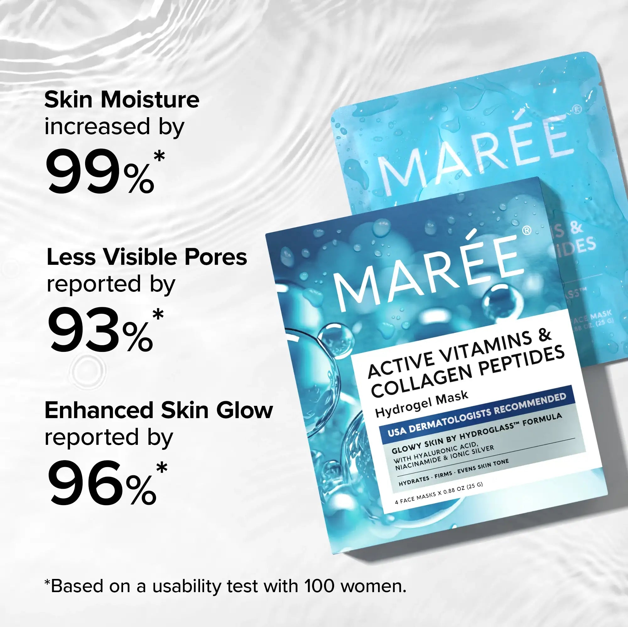 Maree Hydrogel Collagen Face Mask