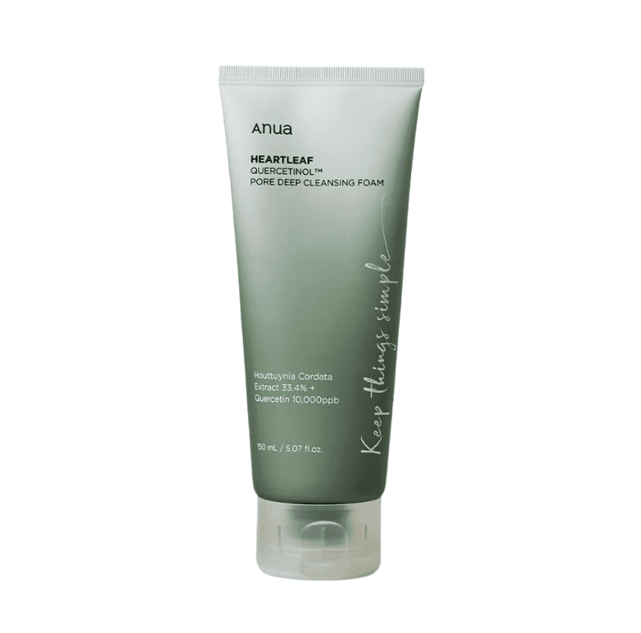 Anua Heartleaf Quercetinol Pore Deep Cleansing Foam (150ml)