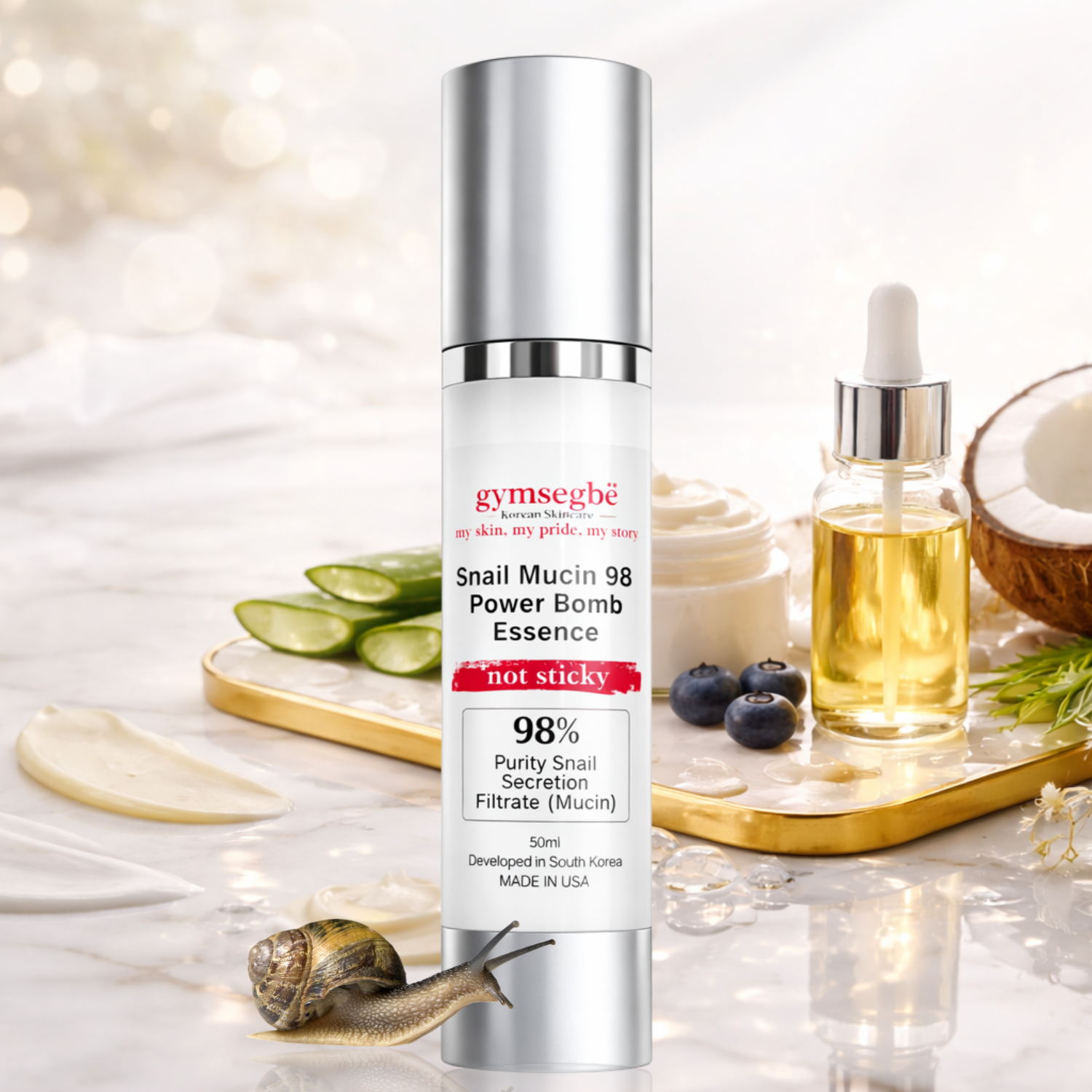 Snail Mucin 98 Power Bomb Essence (50ml)