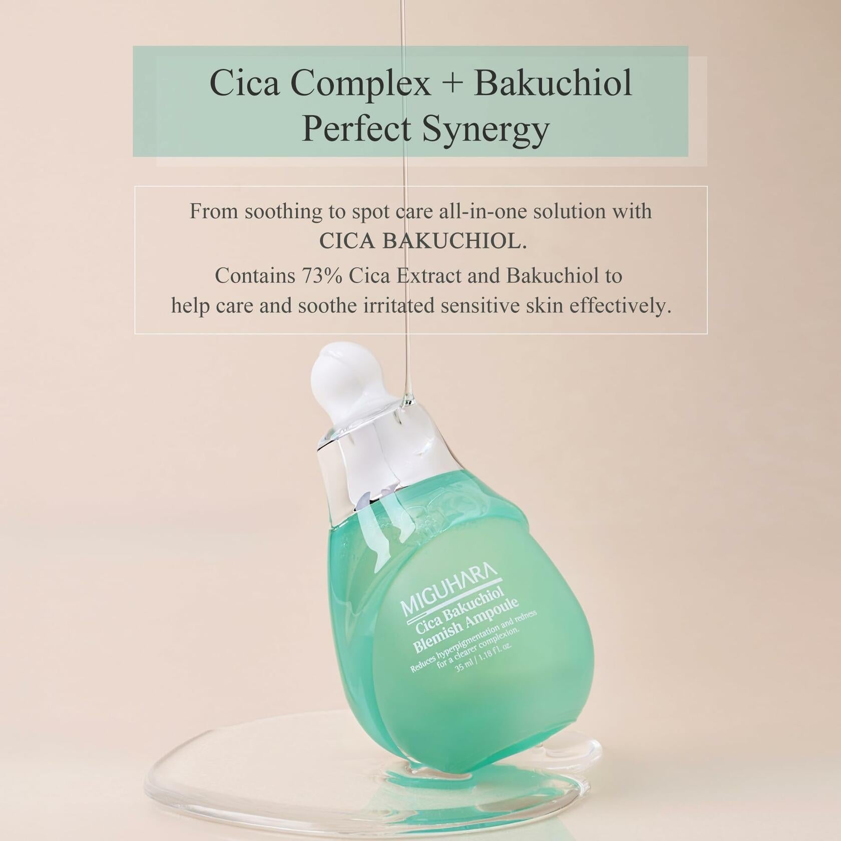 MIGUHARA Cica Bakuchiol Blemish Ampoule (35ml)