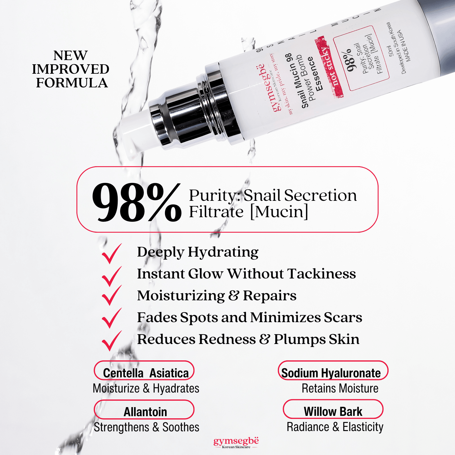Snail Mucin 98 Power Bomb Essence (50ml)
